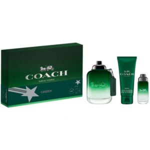 مجموعة كوتش قرين (عطر أو دو تواليت 90 مل + 10مل + جل للأستحمام 100 مل)