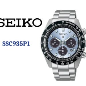 ساعة Seiko SSC935P1 الأصلية للرجال – Prospex Speedtimer Solar Chronograph