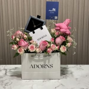 تنسيق كيس ADORNS بالورد